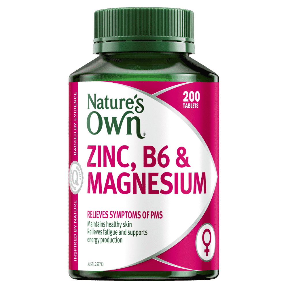 Nature S Own Zinc B Magnesium Tablets Discount Chemist