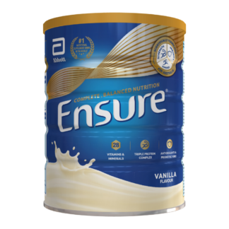 Ensure Powder 850g - Vanilla Flavour Balanced Nutritionally Complete Abbott