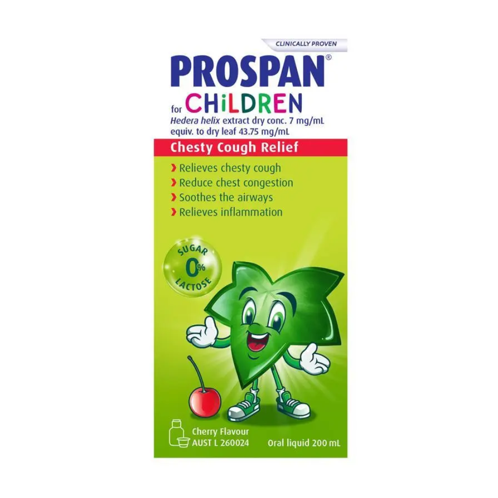 Prospan for Children Chesty Cough Relief 200mL Oral Liquid
