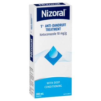 Nizoral 1% Anti-Dandruff Treatment 200mL Medicated Shampoo