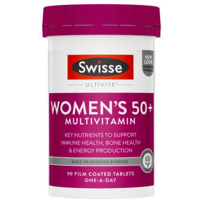 Swisse Women's 50+ Multivitamin 90 Film Coated Tablets