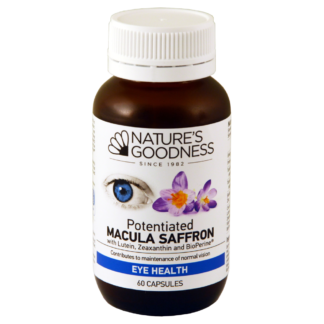 Nature's Goodness Macula Saffron 60 Capsules