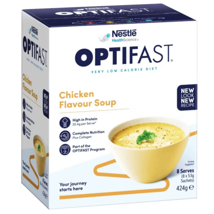 OPTIFAST VLCD 8 x 53g Sachets - Chicken Flavour Soup