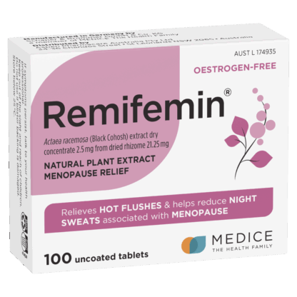 Remifemin Menopause Symptom Relief 100 Tablets