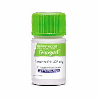 Ferro-grad ferrous sulfate 325mg 30 tabs