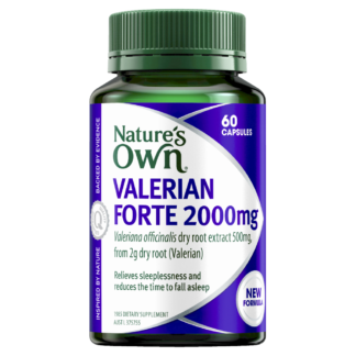 Nature's Own Valerian Forte 2000mg 60 Capsules