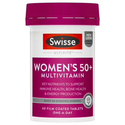 Swisse Women's 50+ Multivitamin 60 Film Coated Tablets