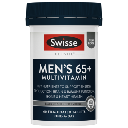 Swisse Ultivite Men's 65+ Multivitamin 60 Tablets