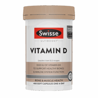 Swisse Ultiboost Vitamin D 400 Capsules
