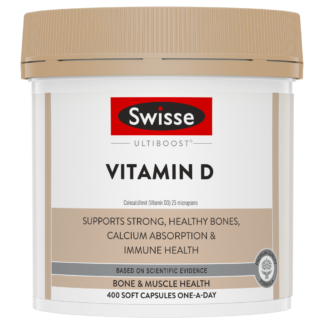 Swisse Vitamin D 400 Capsules