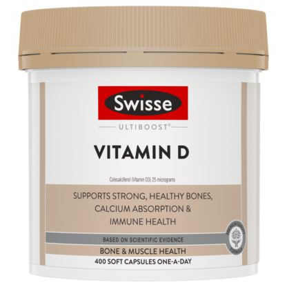 Swisse Vitamin D 400 Capsules
