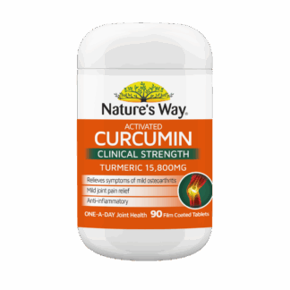 Nature's Way Activated Curcumin Clinical Strength 90 Tablets