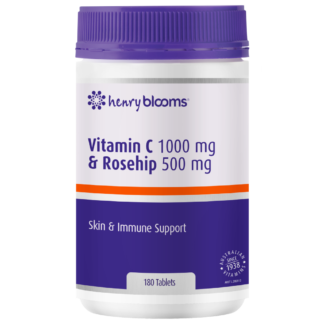 Henry Blooms Vitamin C and Rosehip 180 Tablets