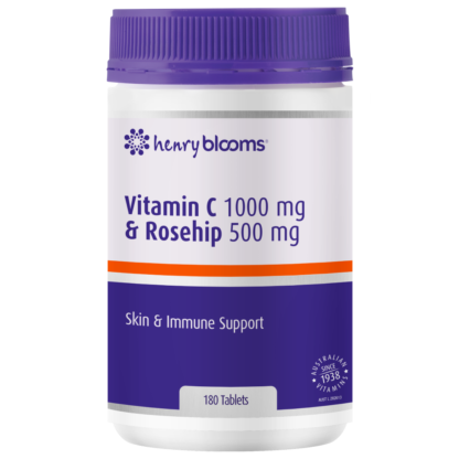 Henry Blooms Vitamin C and Rosehip 180 Tablets