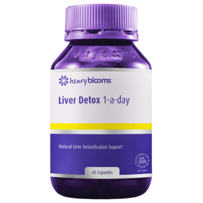 Henry Blooms Liver Detox 1-a-day 60 Capsules