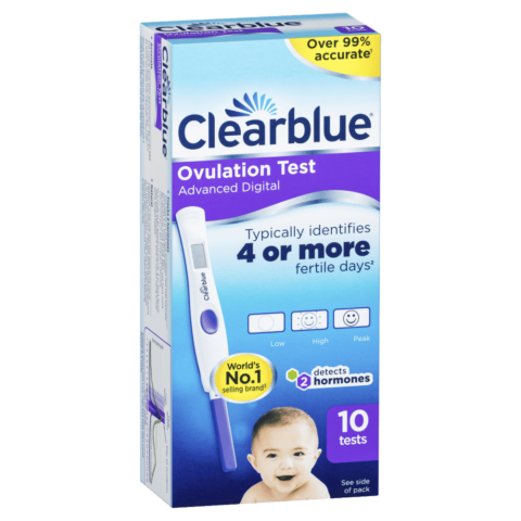 Clearblue Advanced Digital Ovulation Test Kit 10 Tests – Discount Chemist