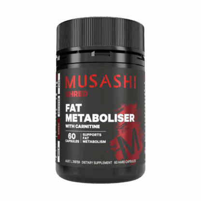 Musashi Fat Metaboliser with Carnitine 60 Capsules