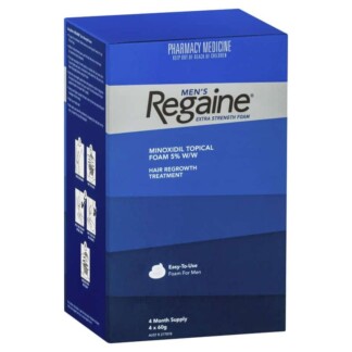 Regaine Men's Extra Strength Foam 4 x 60g (4 Months Supply)