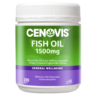 Cenovis Fish Oil 1500mg 200 Capsules