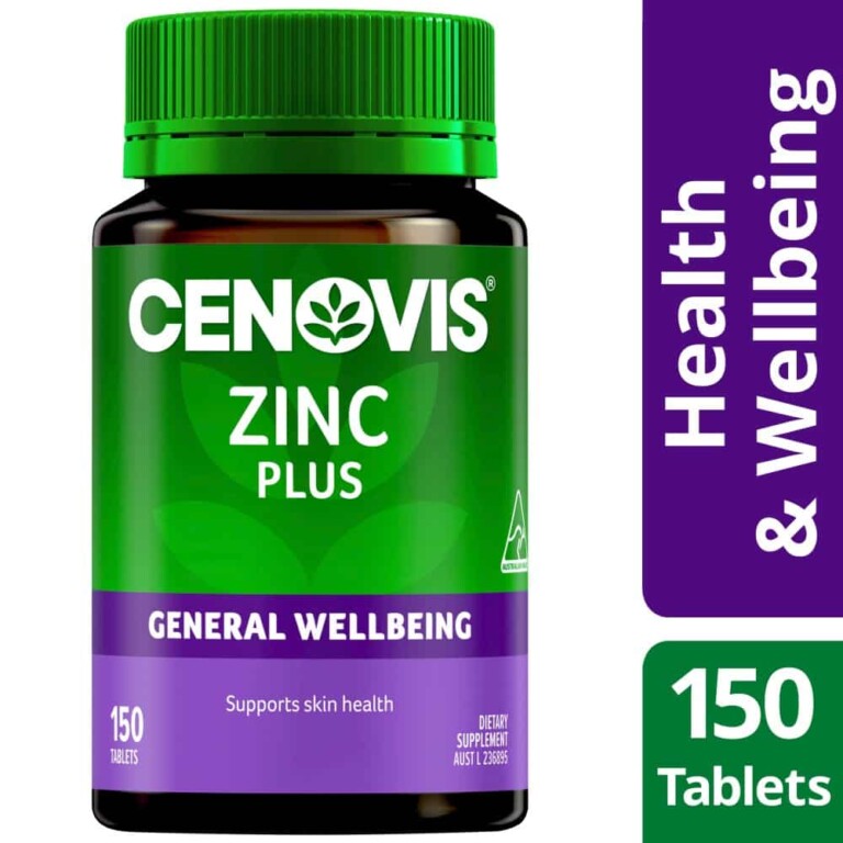 Cenovis Zinc Plus 150 Tablets – Discount Chemist