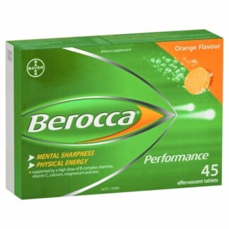 Berocca Performance 45 Effervescent Tablets - Orange Flavour