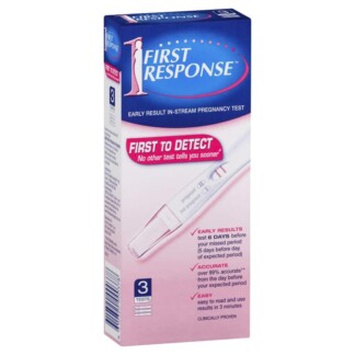 First Response Pregnancy Test 3 Pack