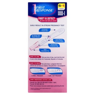 First Response Early Result In-Stream Pregnancy Test 7 Pack