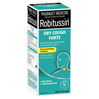 Robitussin Dry Cough Forte 200mL Oral Liquid