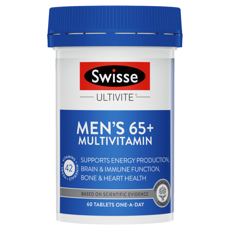 Swisse Men's 65+ Multivitamin 60 Tablets – Discount Chemist