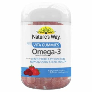 Nature's Way Adult Vita Gummies Omega-3 110 Pastilles