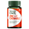 Nature's Own Zinc + C Chewable 60 Tablets