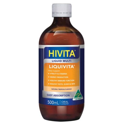 Hivita LiquiVita 500mL Oral Liquid - Natural Tropical Flavour