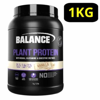 Balance Plant Protein Powder 1KG - Vanilla Flavour