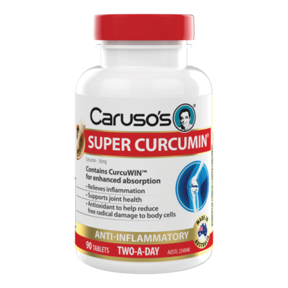 Caruso's Super Curcumin 90 Tablets