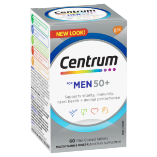 Centrum for Men 50+ Multivitamin 60 Tablets