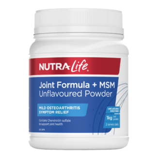 Nutra-Life Joint Formula + MSM 1KG Oral Powder - Unflavoured