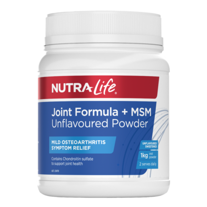 Nutra-Life Joint Formula + MSM 1KG Oral Powder - Unflavoured