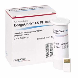 CoaguChek XS PT 2 x 24 Test Strips (48 Total)
