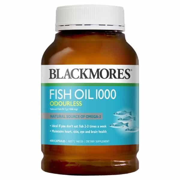 Blackmores Odourless Fish Oil 1000 400 Capsules – Discount Chemist