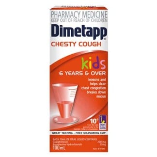 Dimetapp Kids Chesty Cough 6 Years & Over 100mL