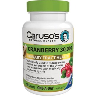 Caruso's Cranberry 30,000 90 Tablets