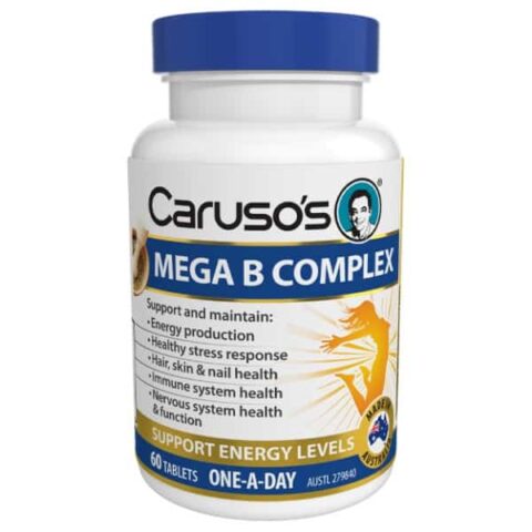 Caruso's Mega B Complex 60 Tablets – Discount Chemist