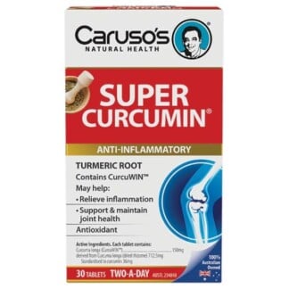 Caruso's Super Curcumin 30 Tablets