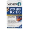 Caruso's Vitamin K2 + D3 60 Capsules