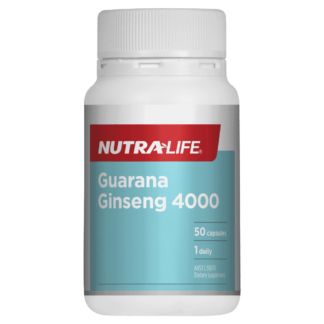 Nutra-Life Guarana Ginseng 4000 50 Capsules