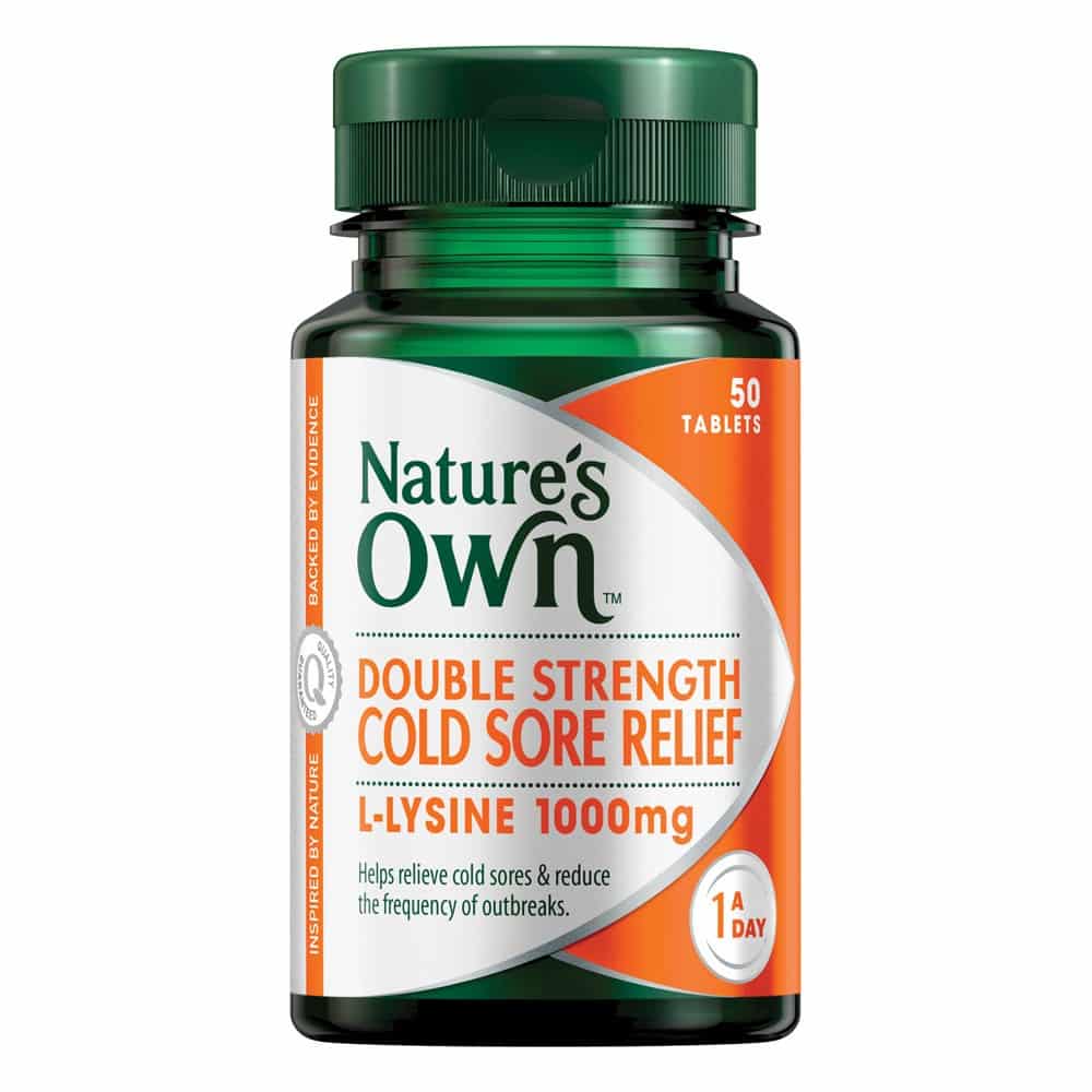 nature-s-own-double-strength-cold-sore-relief-50-tablets-discount-chemist