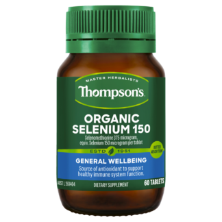 Thompson's Organic Selenium 150 60 Tablets