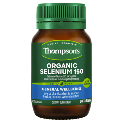 Thompson's Organic Selenium 150 60 Tablets