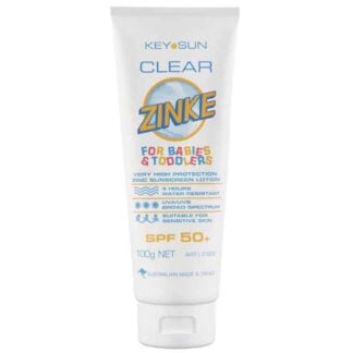 Key Sun Clear Zinke for Babies & Toddlers SPF 50+ Sunscreen Lotion 100g