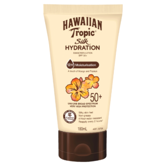 Hawaiian Tropic Silk Hydration SPF 50+ Sunscreen Lotion 180mL